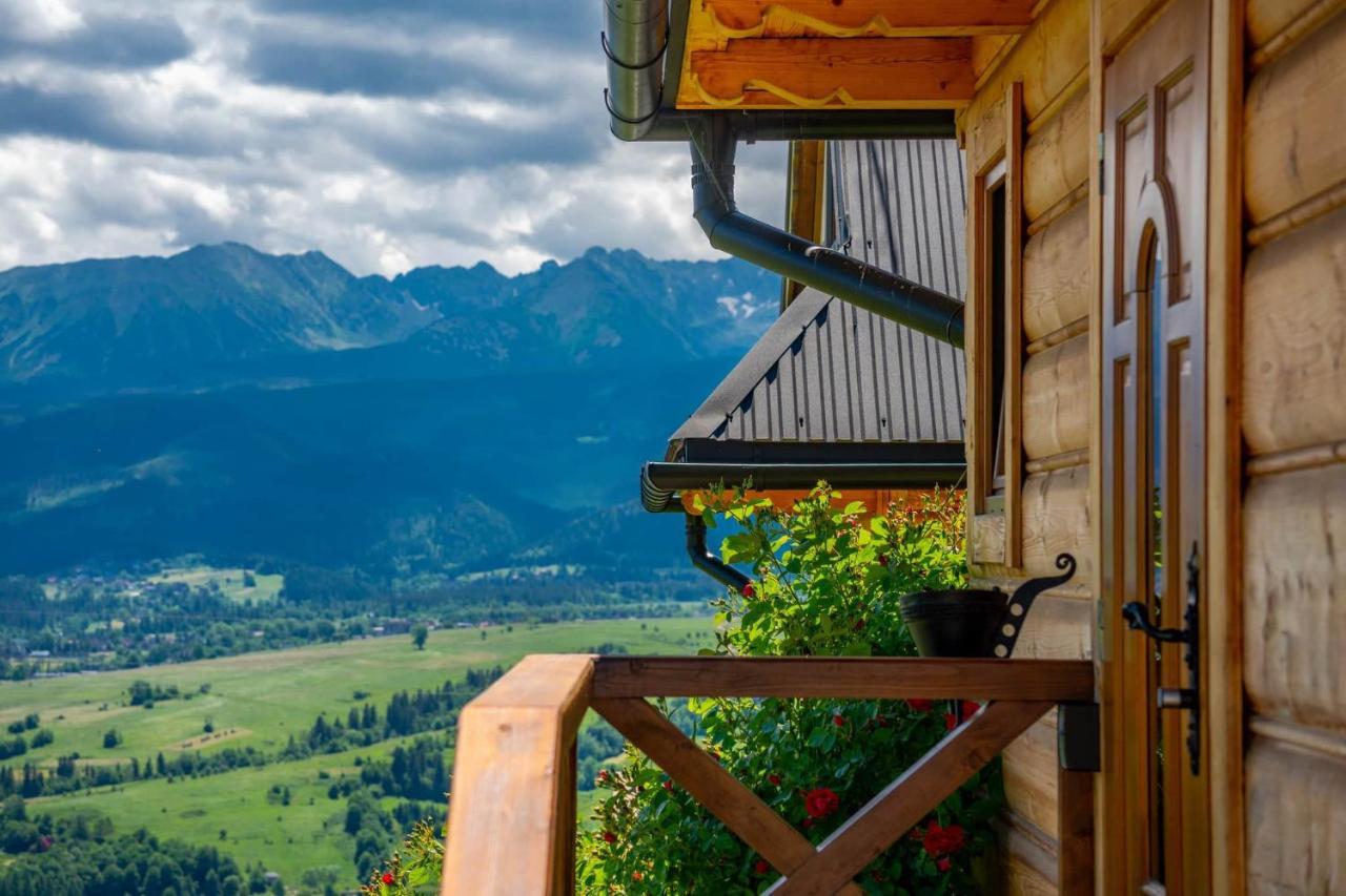 Domki Widokowe Wooden Luxury Chalet & Jacuzzi Zab Bagian luar foto