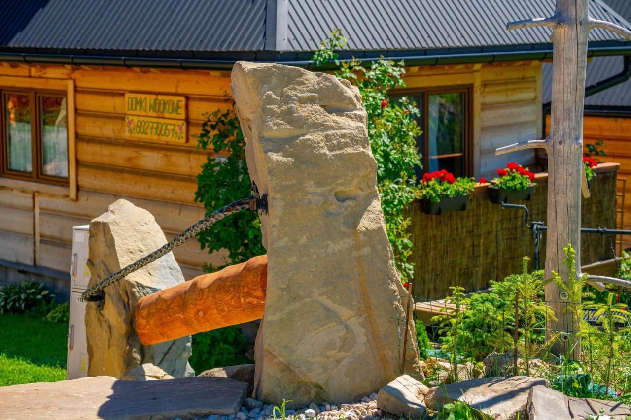 Domki Widokowe Wooden Luxury Chalet & Jacuzzi Zab Bagian luar foto