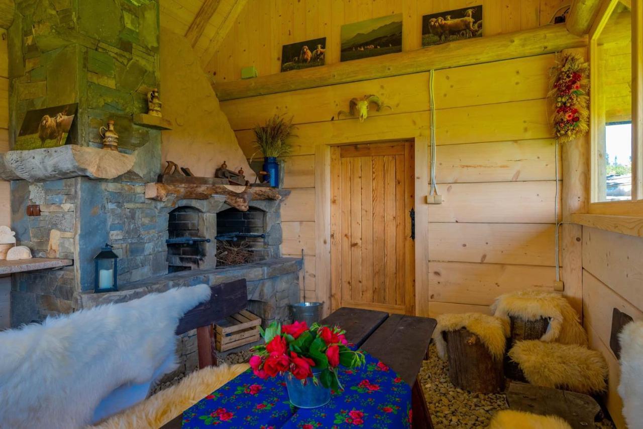 Domki Widokowe Wooden Luxury Chalet & Jacuzzi Zab Bagian luar foto