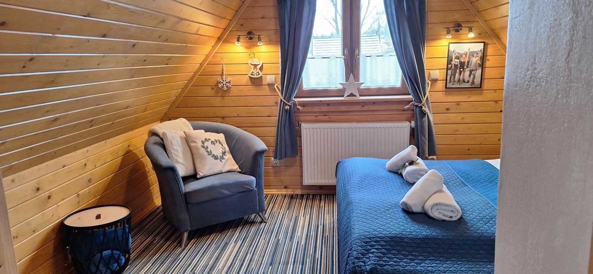 Domki Widokowe Wooden Luxury Chalet & Jacuzzi Zab Bagian luar foto